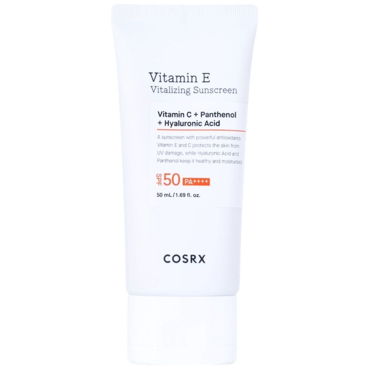 COSRX Odżywczy krem przeciwsłoneczny z witaminą E SPF50+ - 50 ml