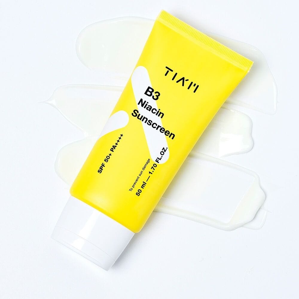 A'Pieu TIAM B3 Niacin Krem przeciwsłoneczny SPF50+ z witaminą B3 i arbutyną - 50 ml