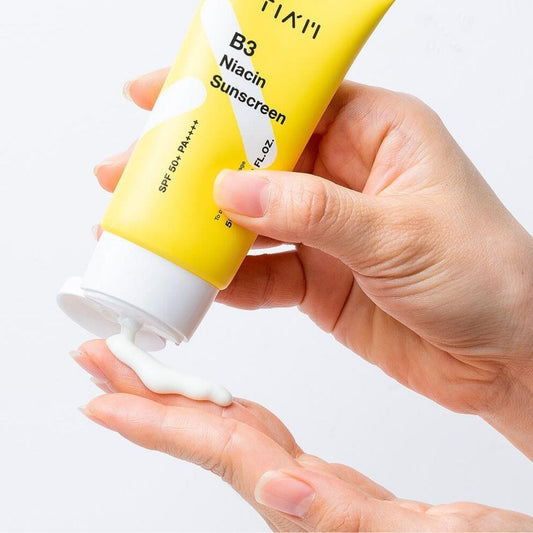 A'Pieu TIAM B3 Niacin Krem przeciwsłoneczny SPF50+ z witaminą B3 i arbutyną - 50 ml