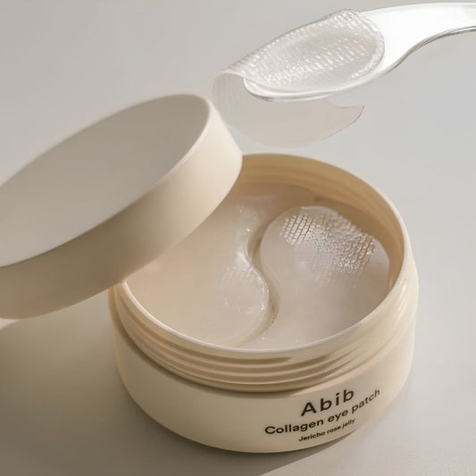 Abib Abib Płatki pod oczy z wegańskim kolagenem Collagen Eye Patch Jericho Rose Jelly - 60 sztuk