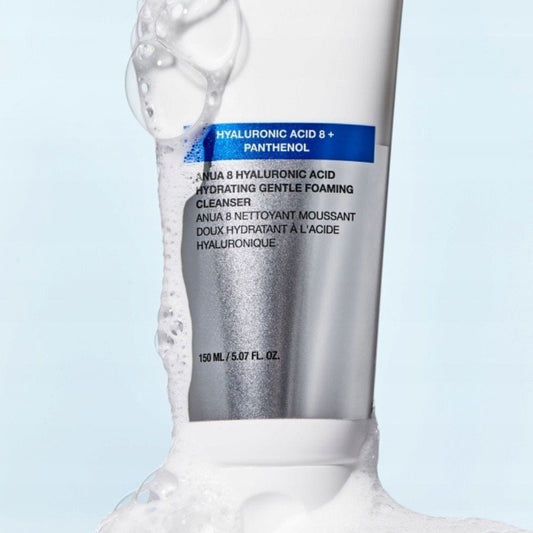 Anua Anua 8 Hyaluronic Acid Hydrating Gentle Oczyszczająca pianka do twarzy - 150 ml