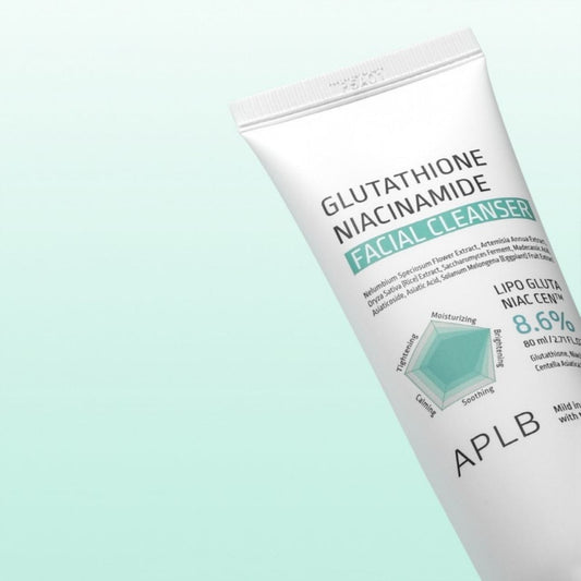 APLB APLB Delikatny żel do twarzy z glutationem i niacynamidem - 80 ml