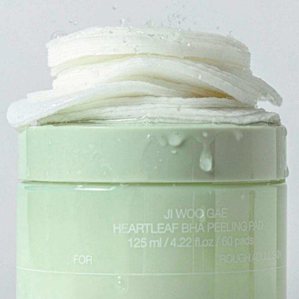 Celimax Celimax Ji Woo Gae Heartleaf BHA Peelingujące płatki do twarzy - 60 sztuk