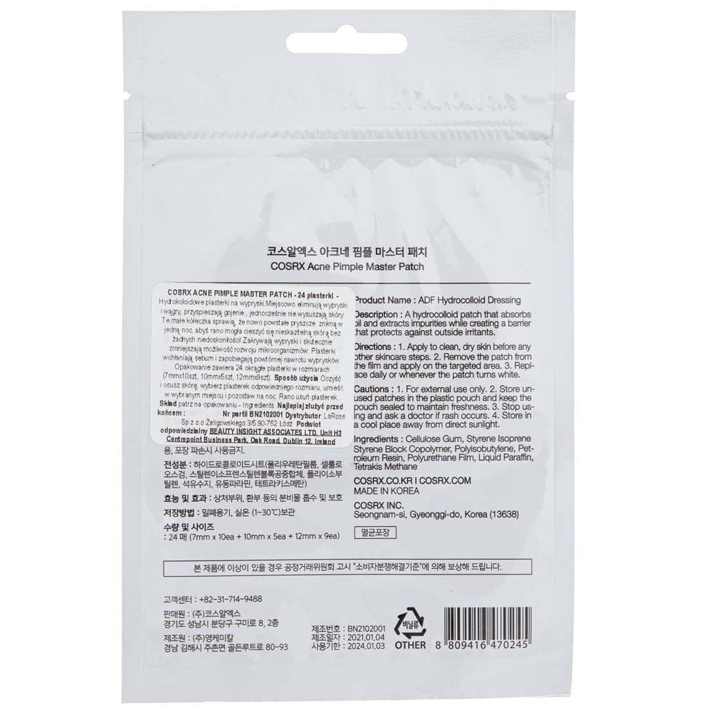 COSRX COSRX Acne Pimple Master Patch Plasterki na wypryski - 24 sztuki