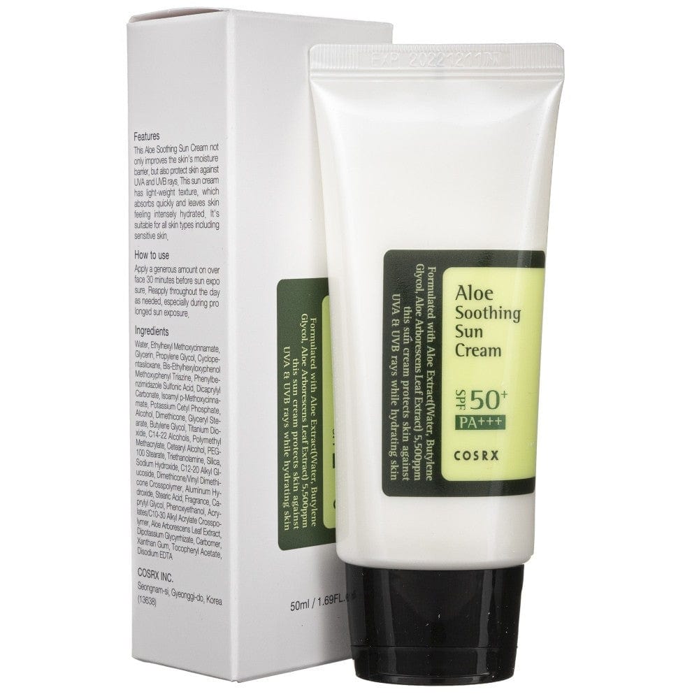 COSRX COSRX Aloe Soothing Sun Cream SPF 50+ krem przeciwsłoneczny - 50 ml