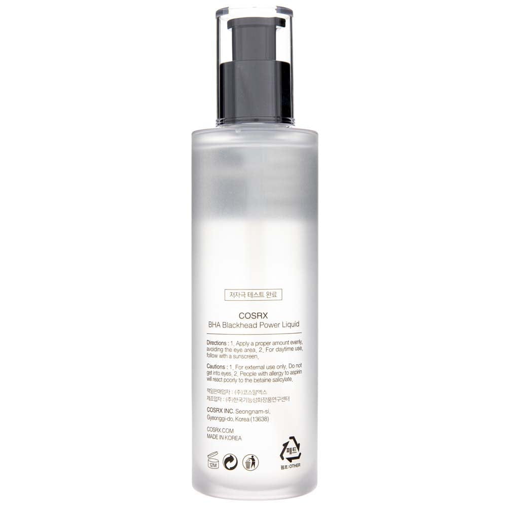 COSRX COSRX BHA Blackhead Power Liquid Płyn przeciw zaskórnikom z naturalnym kwasem BHA - 100 ml