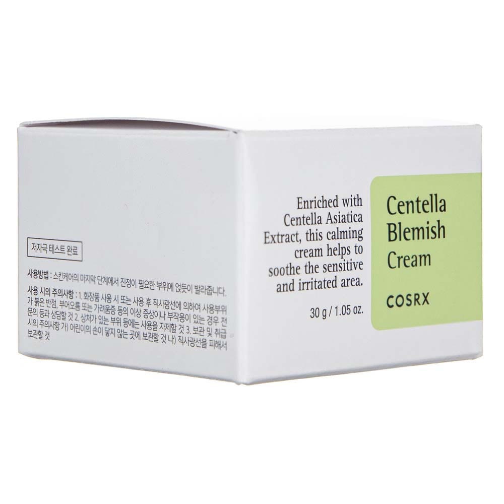 COSRX COSRX Centella Blemish Cream Krem do twarzy z wąkrotą azjatycką - 30 ml