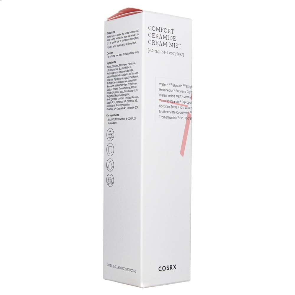 COSRX COSRX Comfort Ceramide Cream Mist Kojąca mgiełka do twarzy z ceramidami - 120 ml