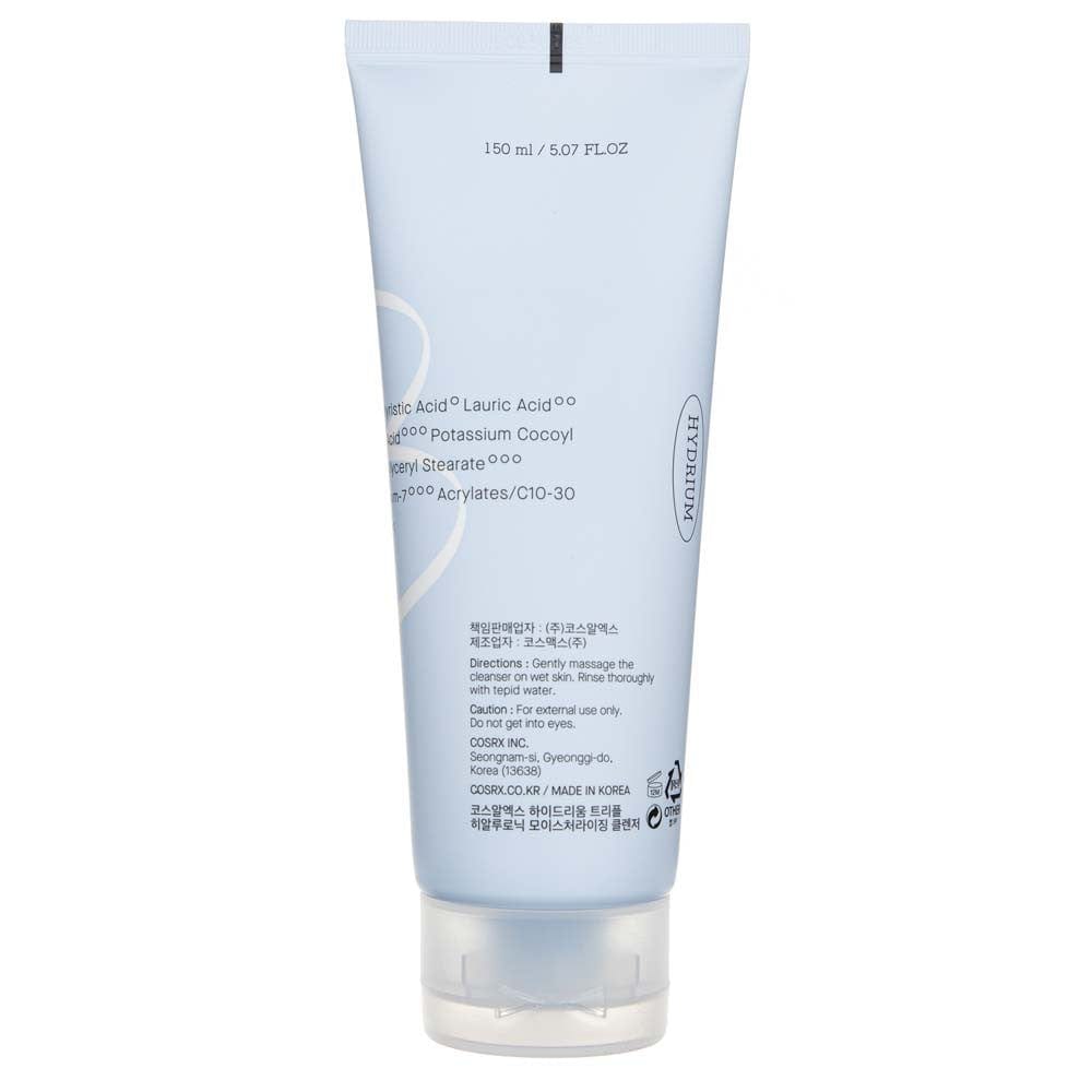 COSRX COSRX Hydrium Triple Hyaluronic Moisture Cleanser Oczyszczająca pianka z kwasem hialuronowym - 150 ml