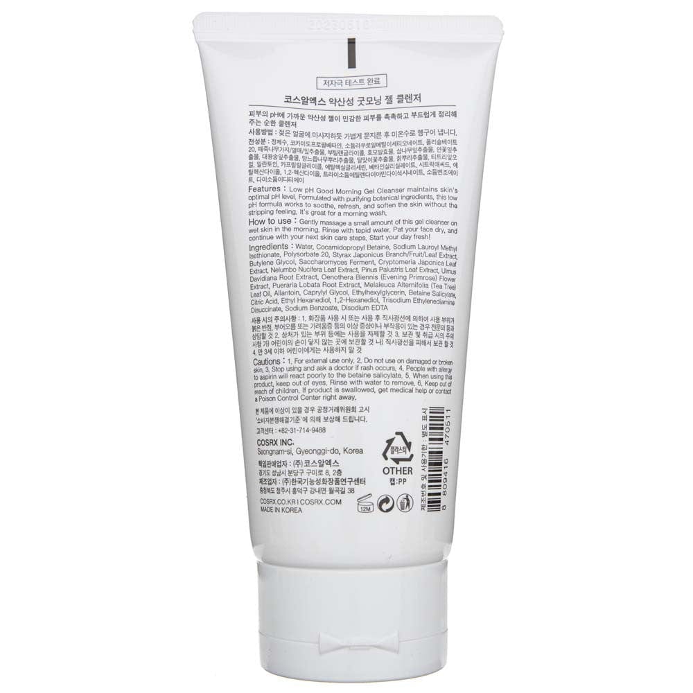 COSRX COSRX Low pH Good Morning Gel Cleanser Oczyszczający żel do twarzy - 150 ml