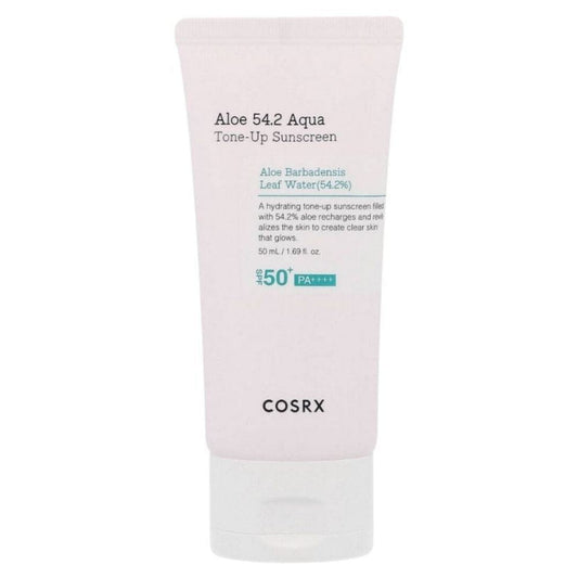 COSRX COSRX Nawilżający krem przeciwsłoneczny z aloesem SPF50+ Aloe 54.2 Aqua Tone-Up - 50 ml