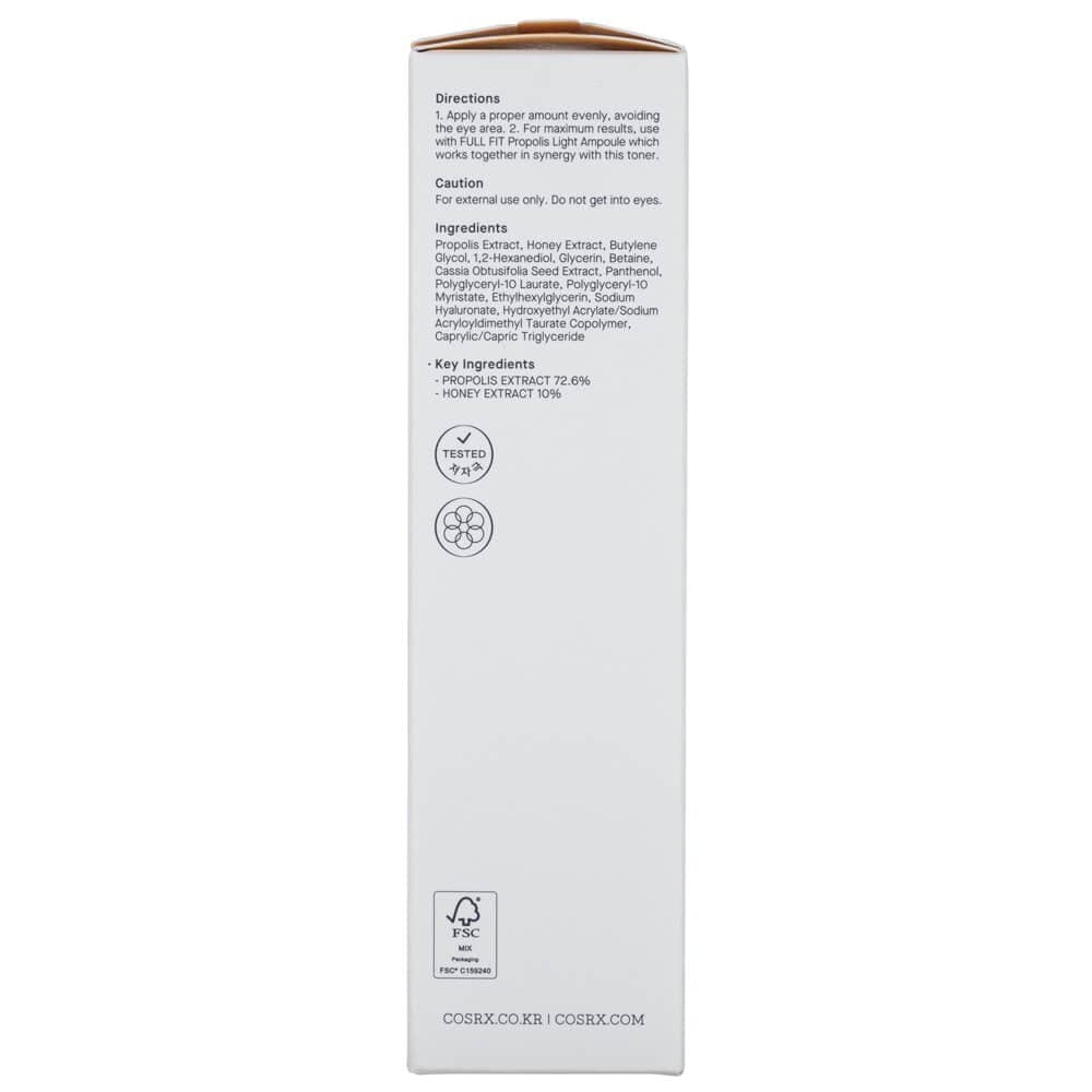 COSRX COSRX Tonik łagodzący Full Fit Propolis Synergy - 150 ml