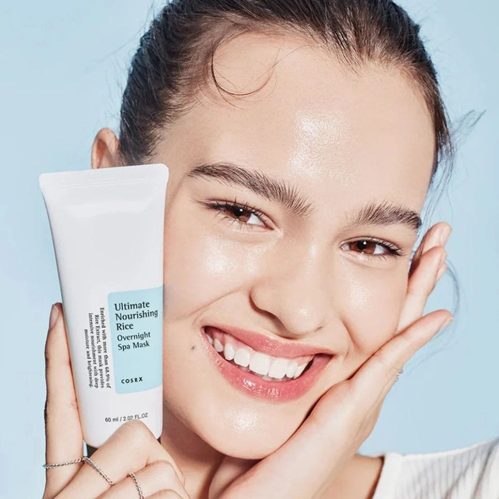 COSRX COSRX Ultimate Nourishing Rice Overnight Spa Mask Odżywcza maska na noc - 60 ml