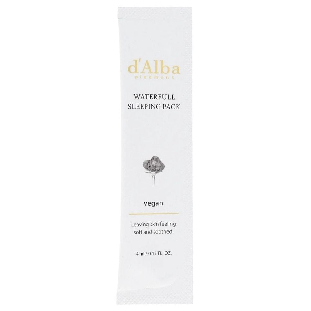 d'Alba d'Alba Waterfull Wegańska maska nocna z białą truflą - 12x4 ml