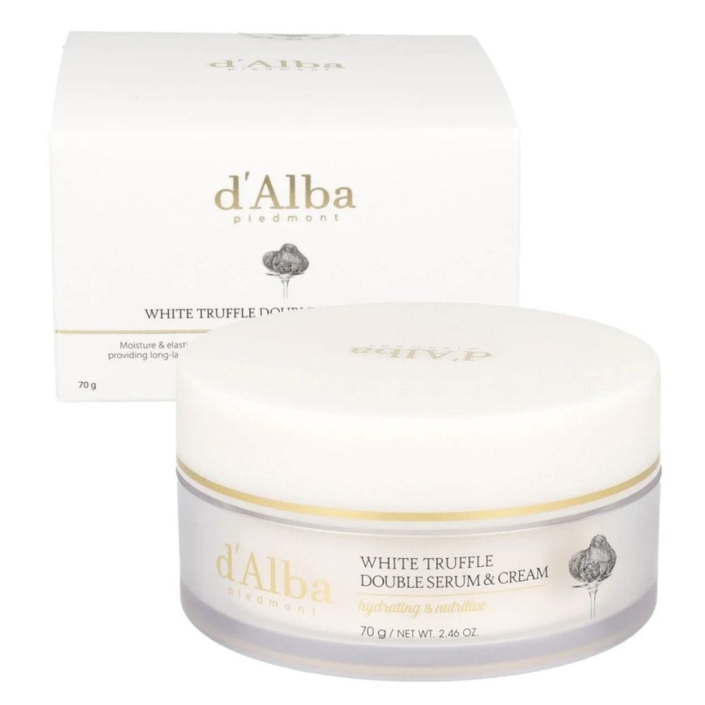 d'Alba d'Alba White Truffle Duet przeciwstarzeniowy serum i krem 2w1 - 70 g