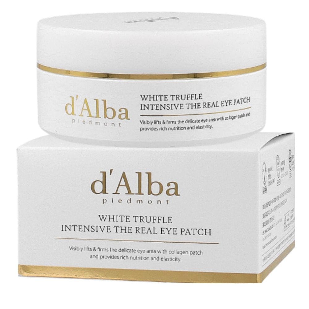 d'Alba d'Alba White Truffle Hydrożelowe płatki pod oczy z białą truflą - 90 g