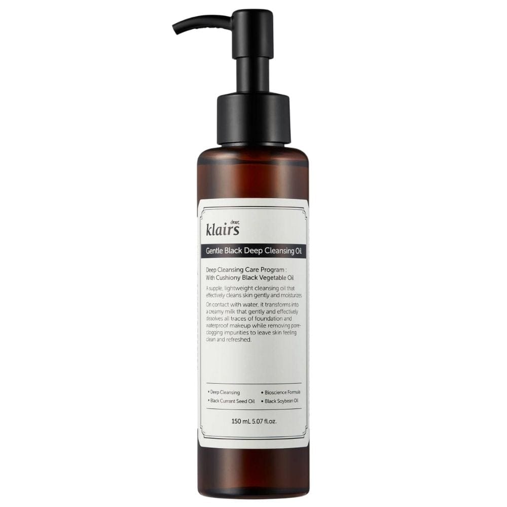 Dear, Klairs Dear, Klairs Gentle Black Delikatny olejek do demakijaży dla problematycznej cery - 150 ml