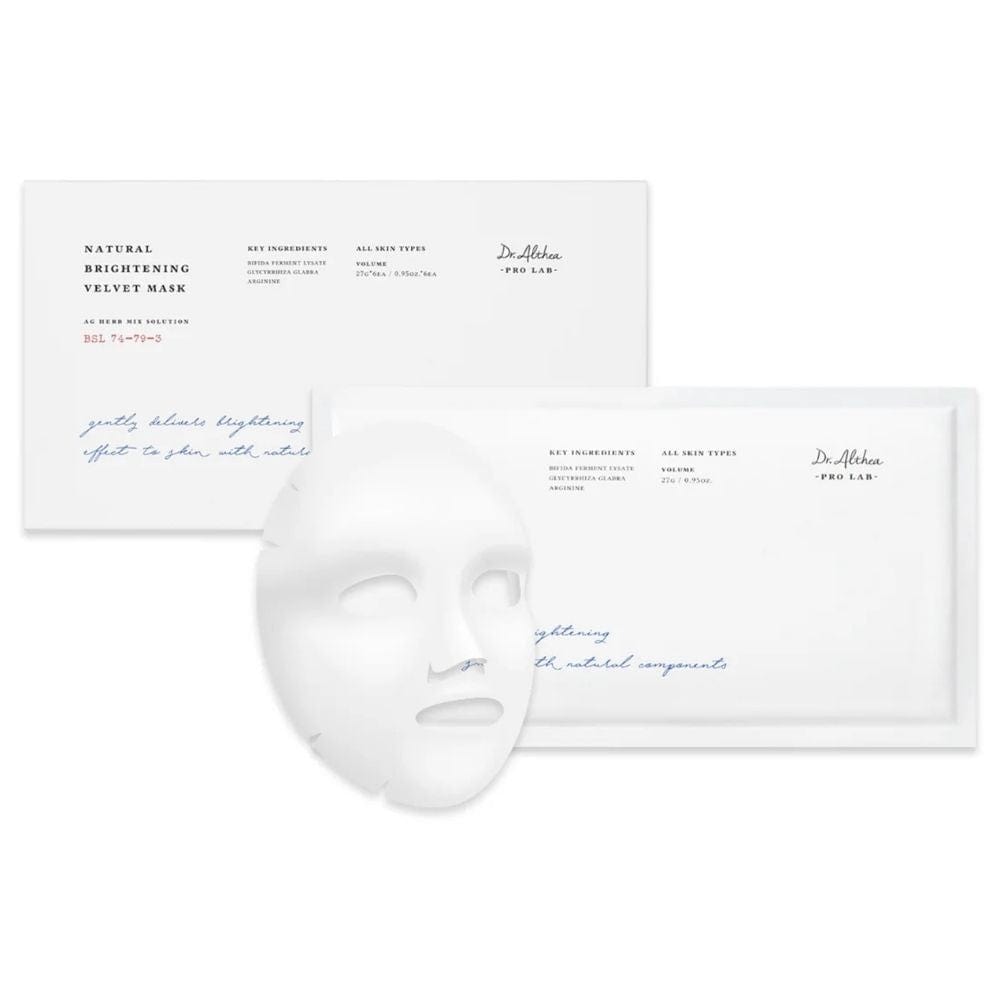 Dr. Althea Dr.Althea Natural Brightening Rozjaśniająca maska z lukrecją - 6 sztuk
