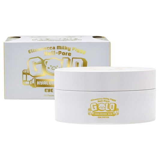 Elizavecca Elizavecca Milky Piggy Hell-Pore Ujędrniające płatki pod oczy ze złotem - 60 sztuk