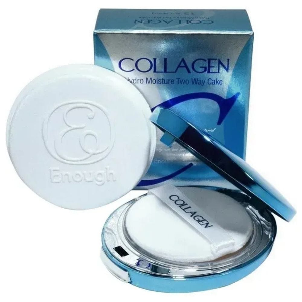 Enough Enough Collagen Aqua Air Cushion SPF50+ Podkład w kompakcie odcień 13 Light Beige - 15 g