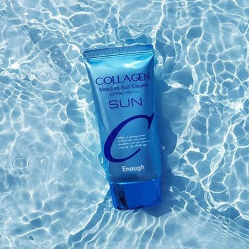 Enough Enough Krem nawilżający z kolagenem i filtrem SPF50+ - 50 ml