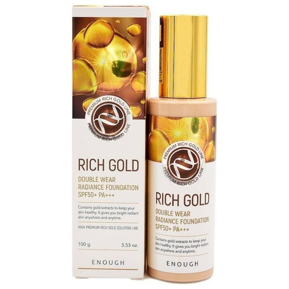Enough Enough Podkład Rich Gold Double Wear SPF50+ odcień 23 - 100 g