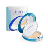 Enough Puder z kolagenem Two Way Cake SPF25 odcień 23 + wkład uzupełniający (13g+13g)