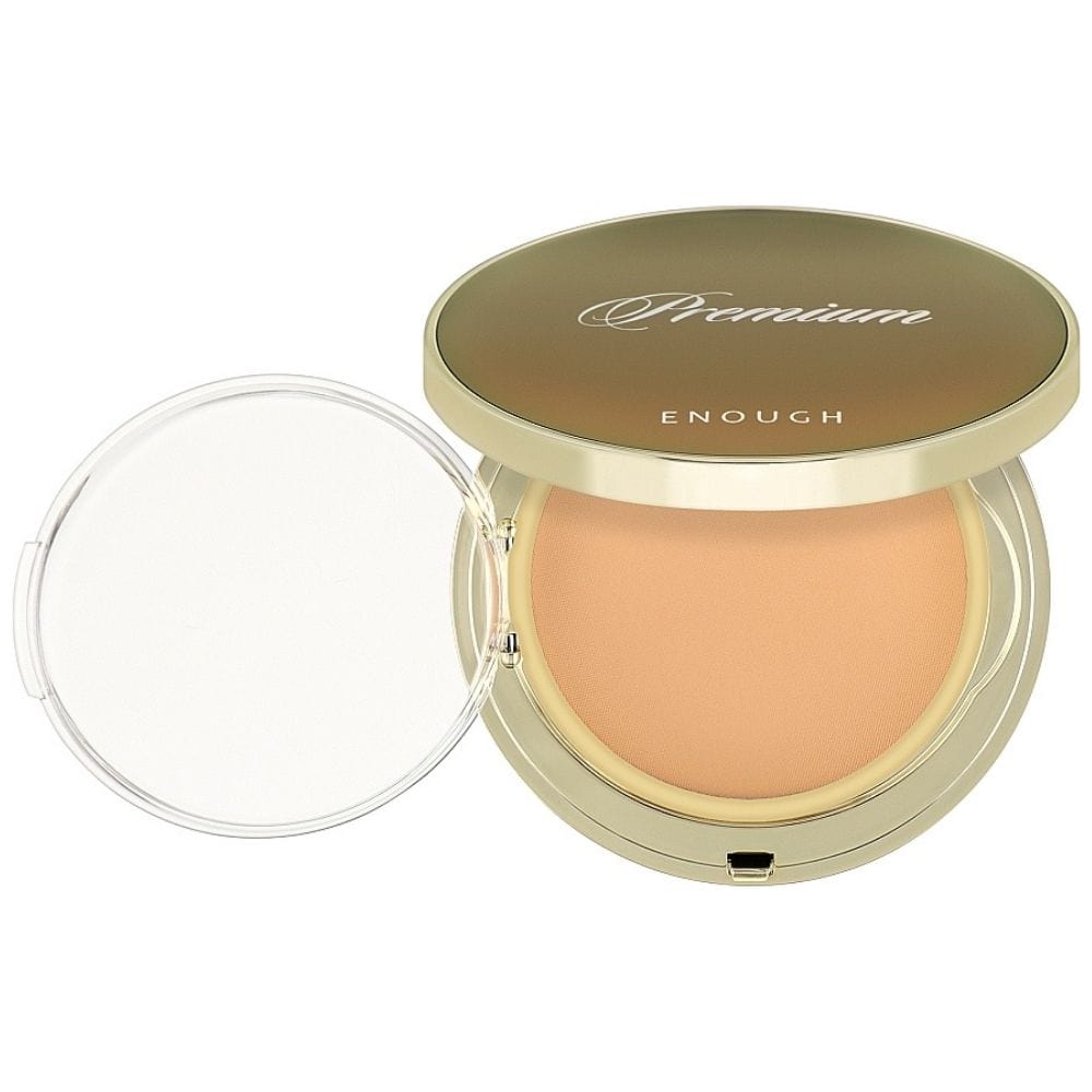 Enough Enough Rich Gold Two Way Cake Podkład w kompakcie SPF50+ odcień 13 Light Beige