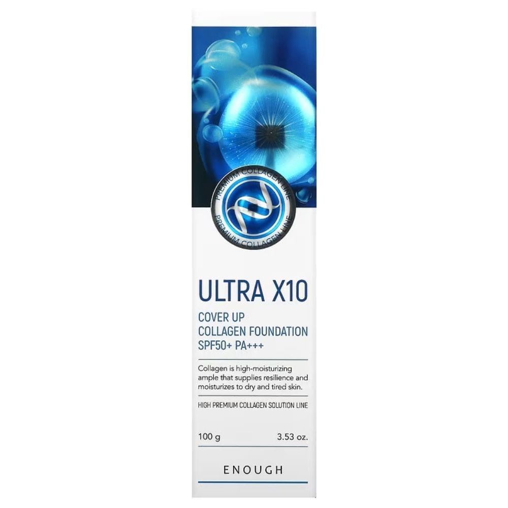Enough Enough Ultra X10 Cover Up Nawilżający podkład z SPF50+ odcień 23 - 100 g
