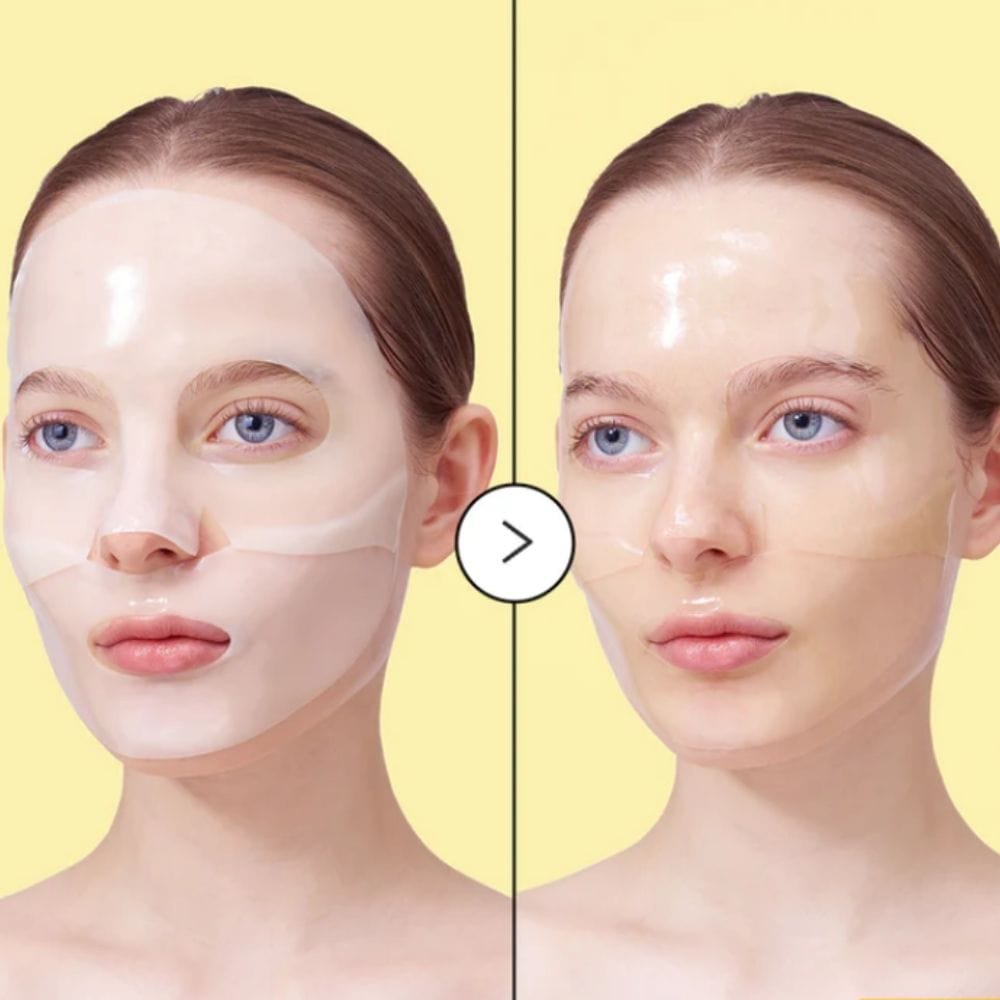 EQQUALBERRY Eqqualberry Collagen Glow Up Rozjaśniająca maska z kolagenem - 4 sztuki