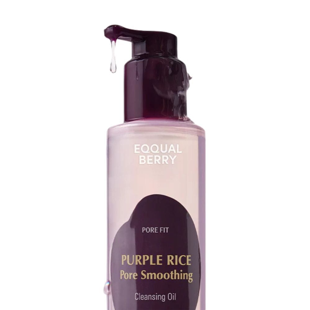 EQQUALBERRY Eqqualberry Purlple Rice Olejek do demakijażu dla problematycznej cery - 200 ml