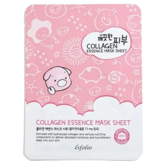 Esfolio Esfolio Pure Skin Collagen Essence Mask Sheet Nawilżająca maska w płachcie - 25 ml