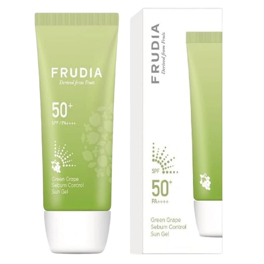Frudia Frudia Green Grape Pore Control Żel nawilżający SPF50+ dla tłustej i mieszanej cery - 50 ml