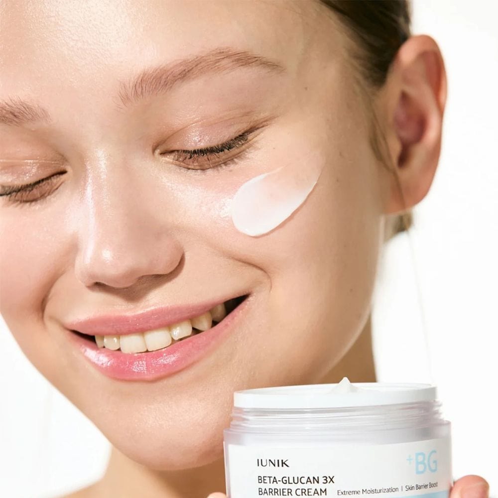 iUNIK iUNIK Beta Glucan 3X Nawilżający krem do twarzy - 50 ml
