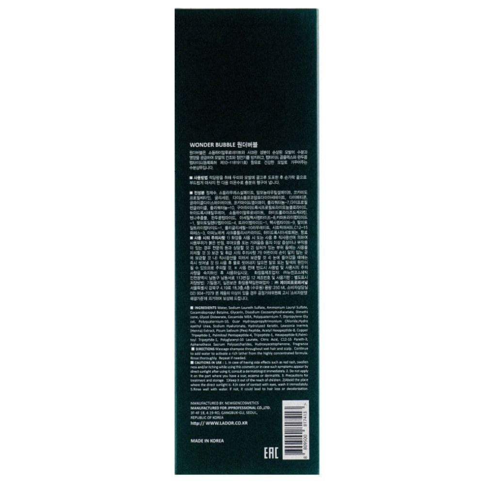 La'dor La'dor Szampon zwiększający objętość Wonder Bubble - 250 ml