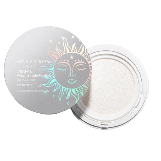Mary&May Mary&May Krem z filtrem SPF50+ w kompakcie Vegan Niacinamide Panthenol - 25 g
