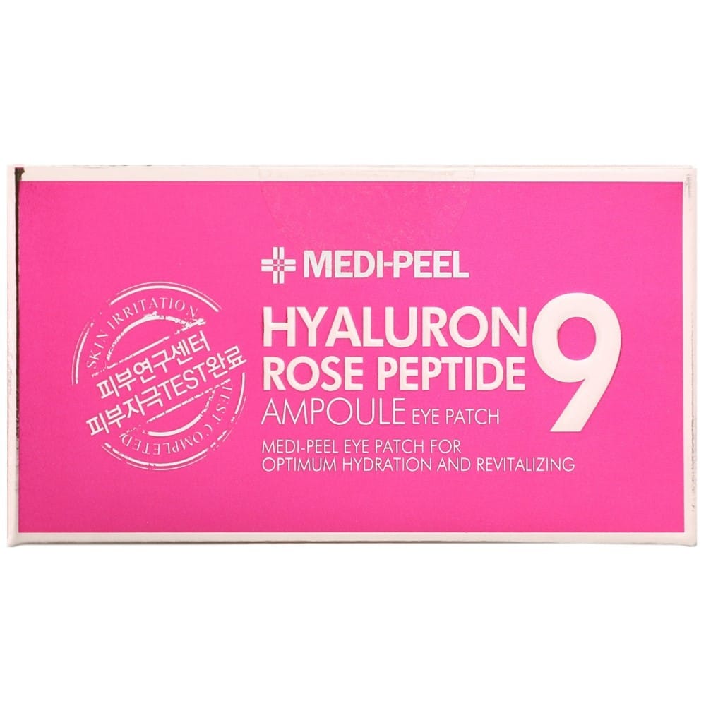 Medi-Peel Medi-Peel Wzmacniające płatki pod oczy z peptydami Hyaluron Rose Peptide - 60 sztuk