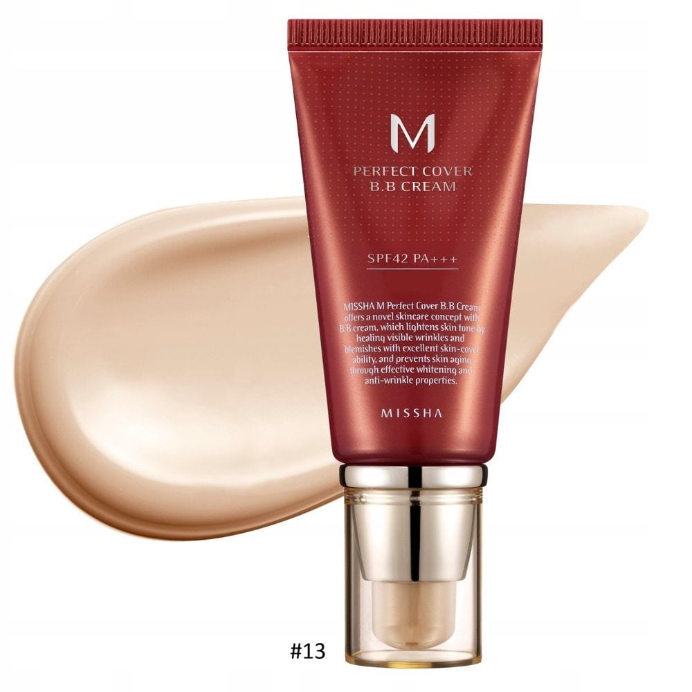 Missha Missha M Perfect Cover Krem BB odcień Bright Beige No 13 - 50 ml