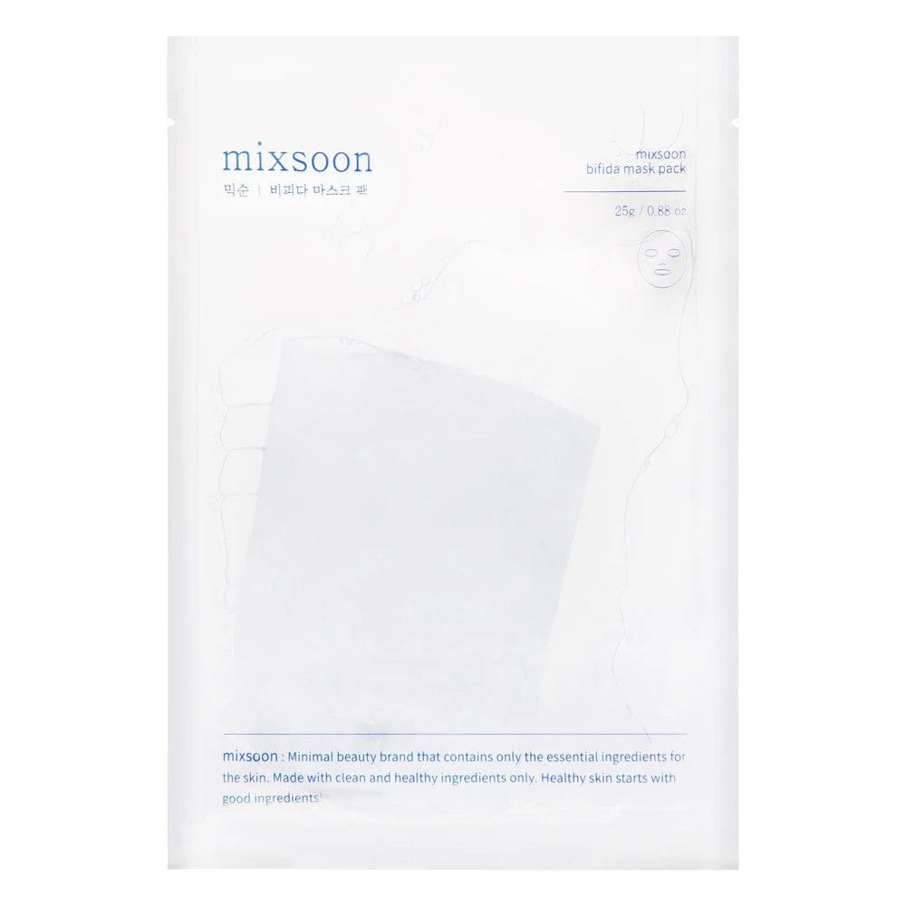 Mixsoon Mixsoon Maski regenerujące z bifidobakteriami Bifida Mask Pack - 5 sztuk