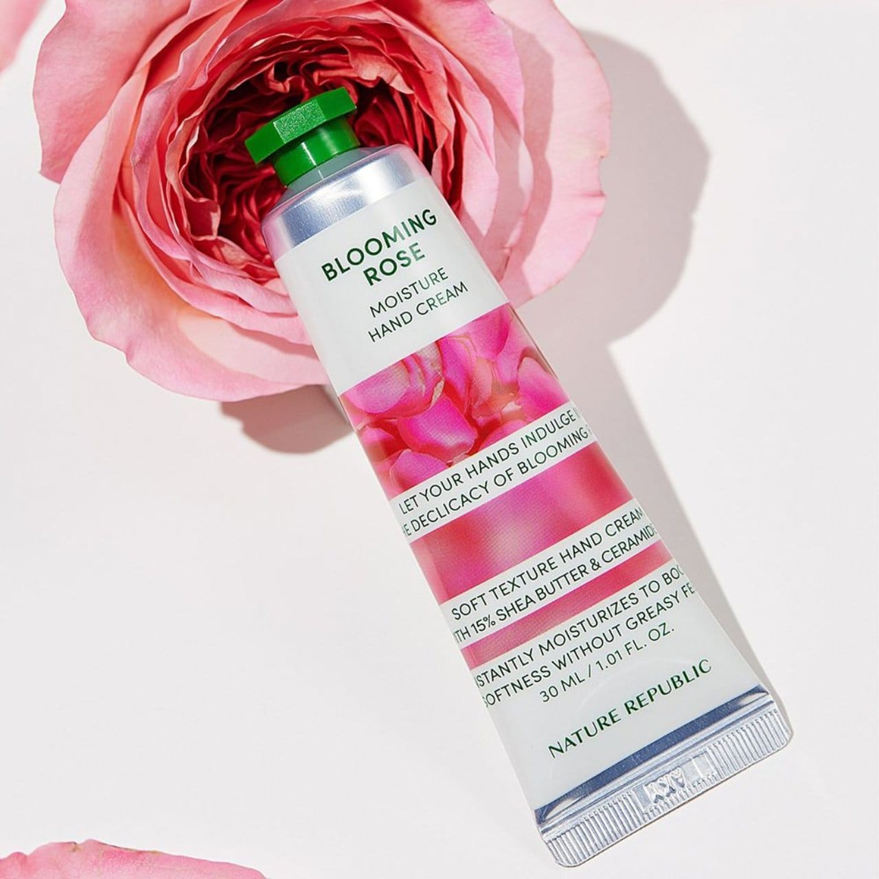 Nature Republic Nature Republic Hand Nature Rose Nawilżający krem do rąk różany - 30 ml