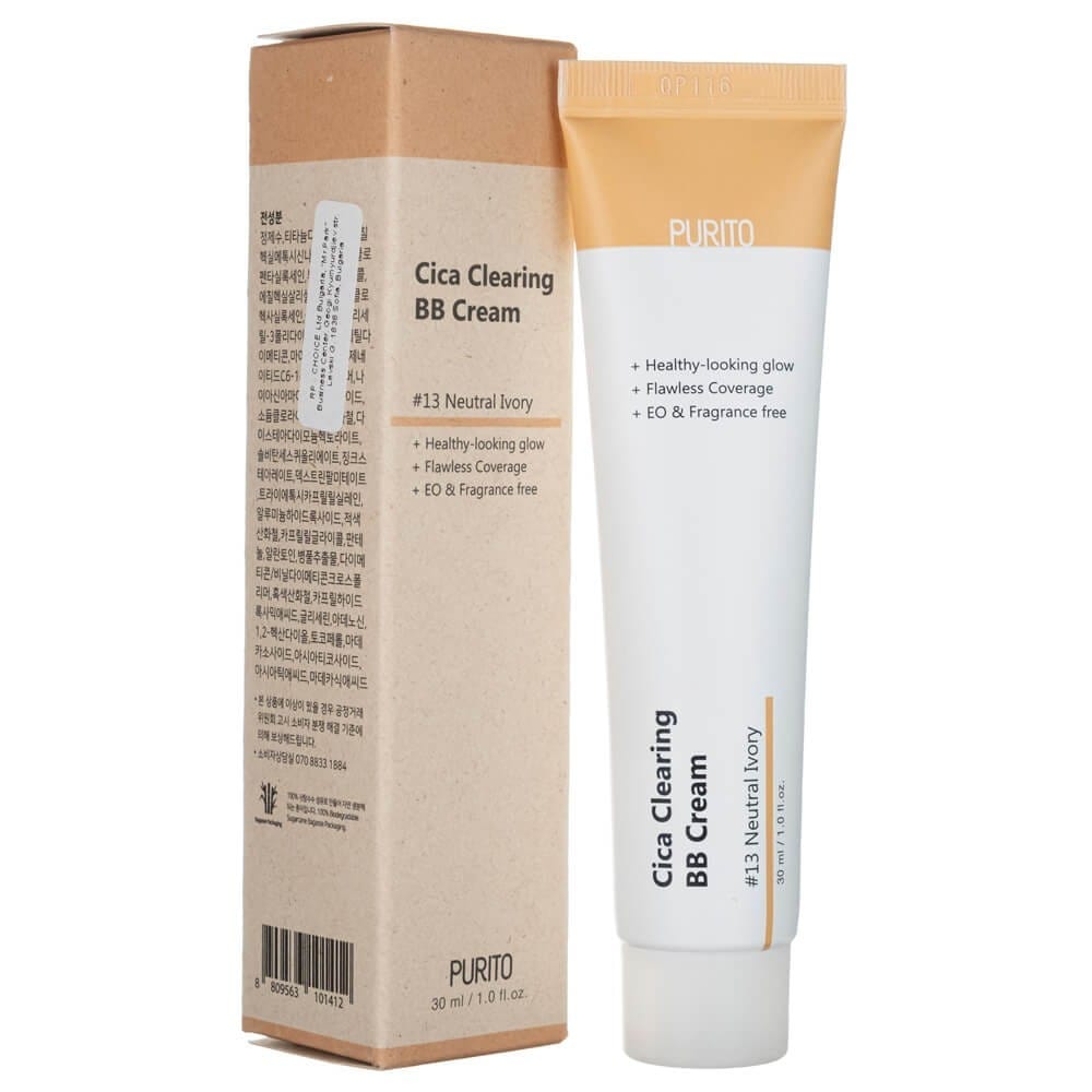 Purito Purito Cica Clearing Krem BB odcień 13 Neutral Ivory - 30 ml