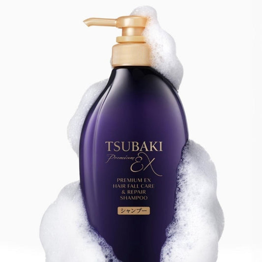 Shiseido Shiseido Tsubaki Premium EX Hair Fall Care Szampon do włosów łamliwych i wypadających - 450 ml