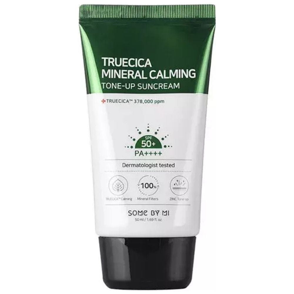 Some By Mi Some By Mi Truecica Mineral Calming Tone-Up Łagodzący krem SPF50+ z filtrami mineralnymi - 50 ml