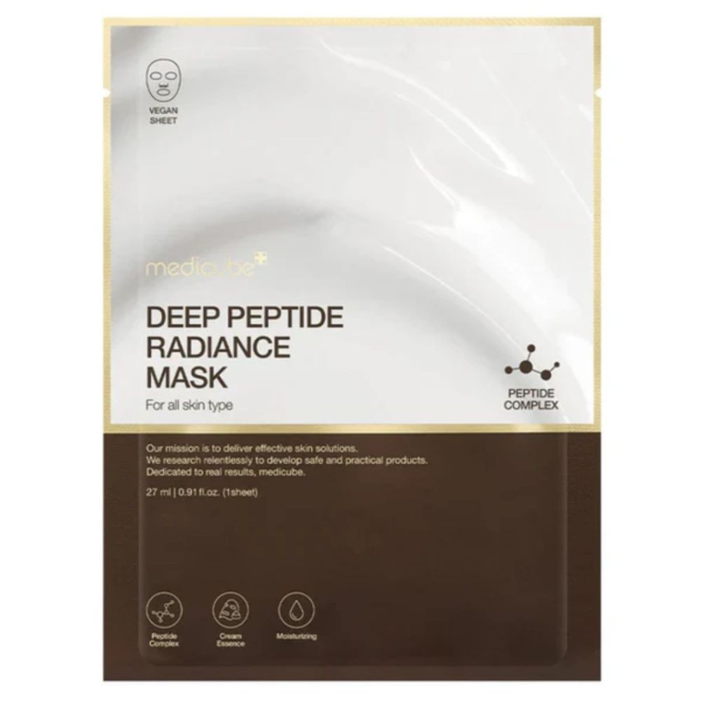 Medicube Deep Peptide Rozświetlająca maska z peptydami - 27 ml