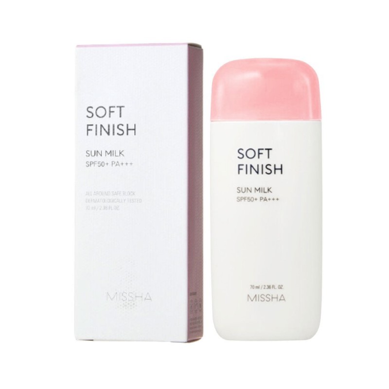 Missha Mleczko przeciwsłoneczne SPF50+/PA+++ All Around Safe Block Soft Finish - 70 ml