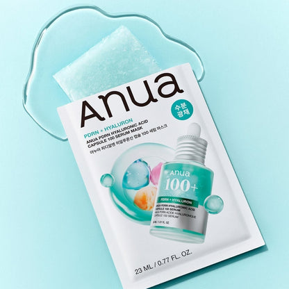 Anua PDRN Hyaluronic Acid Capsule 100 Serum Nawilżająca maska w płachcie - 1 sztuka