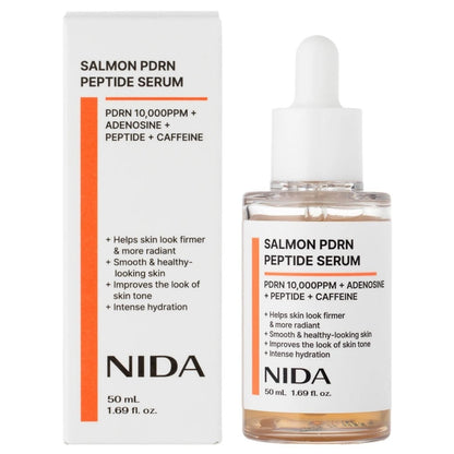 NIDA Salmon PDRN Peptide Serum Rewitalizujące serum do twarzy - 50 ml