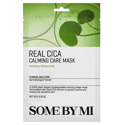 Some By Mi Real Cica Kojąca maska w płachcie z kompleksem Cica - 20 g