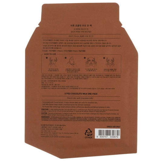 A'Pieu A'Pieu Maseczka w płachcie Chocolate Milk One-Pack Face Mask
