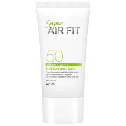 A'Pieu A'Pieu Super Air Fit Lekki krem przeciwsłoneczny SPF50+ z wąkrotą azjatycką - 50 ml